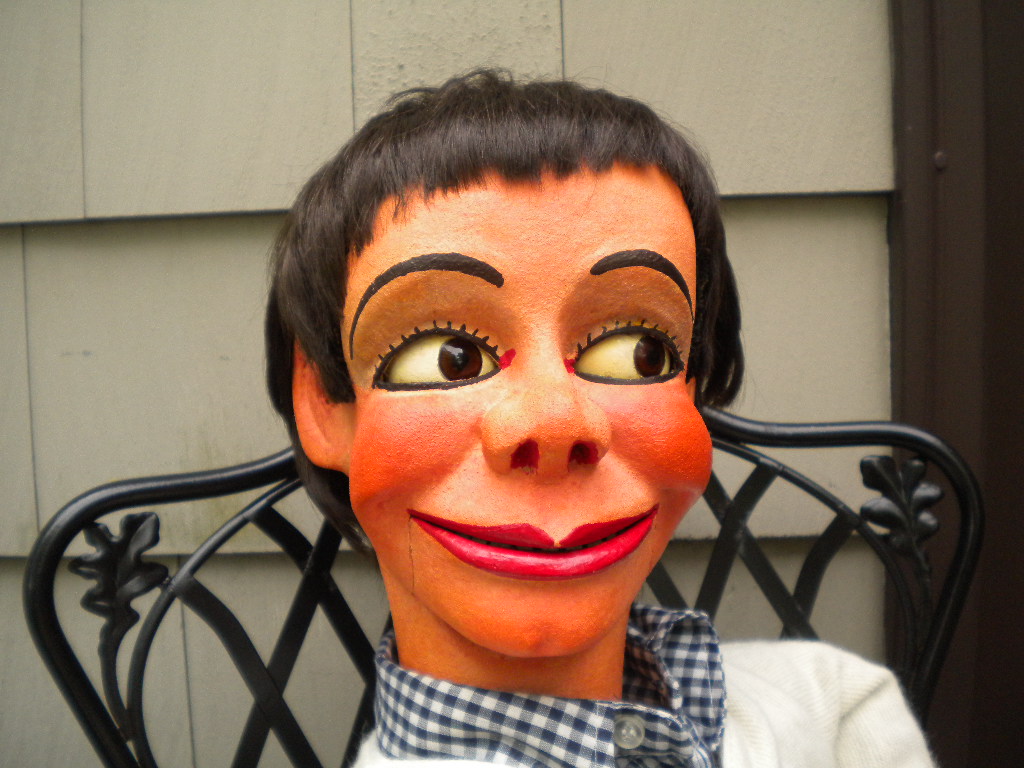 Eddie Garson Chico Chico, a ventriloquist figure attributed to Frank Marshall