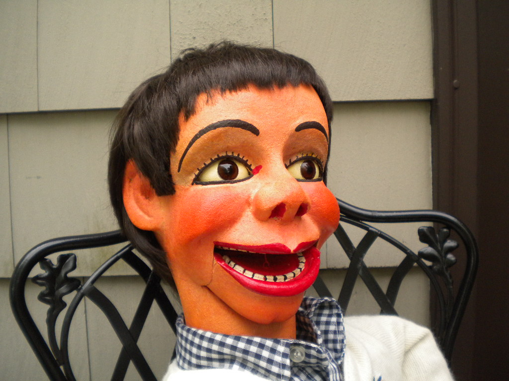 Eddie Garson Chico Chico, a ventriloquist figure attributed to Frank Marshall