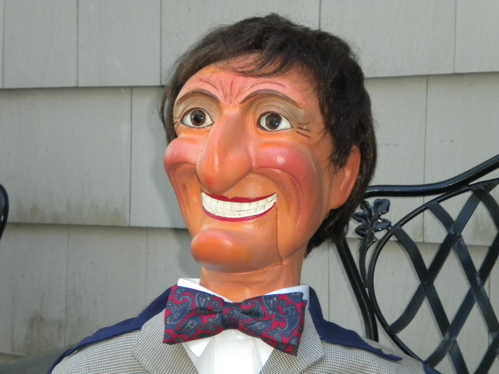 Lucky Charlie a Very Rare Is Restored, a ventriloquist figure attributed to Frank Marshall
