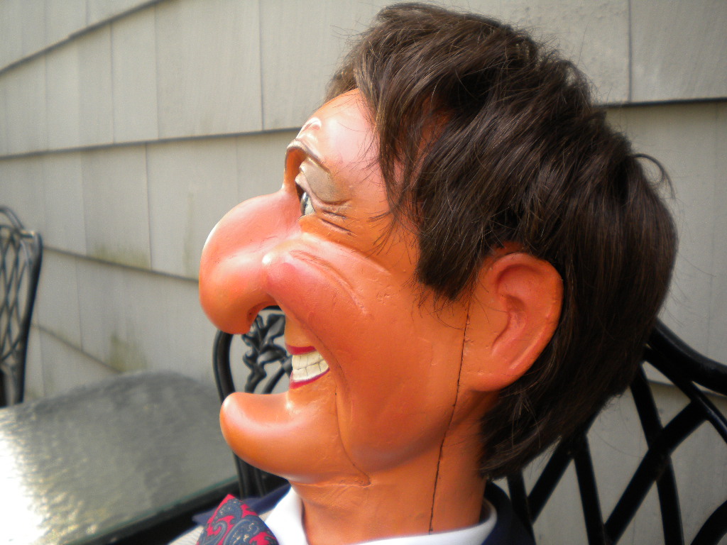 Lucky Charlie a Very Rare Is Restored, a ventriloquist figure attributed to Frank Marshall