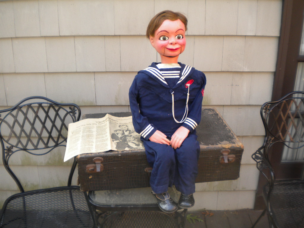 Woody As Used by Walter Olsen, a ventriloquist figure attributed to Frank Marshall