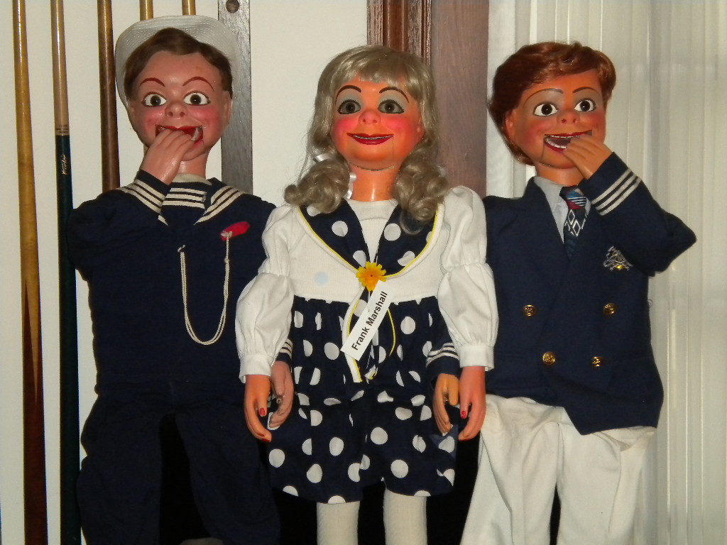 Woody As Used by Walter Olsen, a ventriloquist figure attributed to Frank Marshall