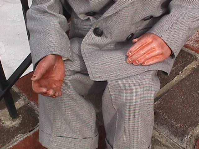 Guyll 01, a ventriloquist figure attributed to Ray Guyll