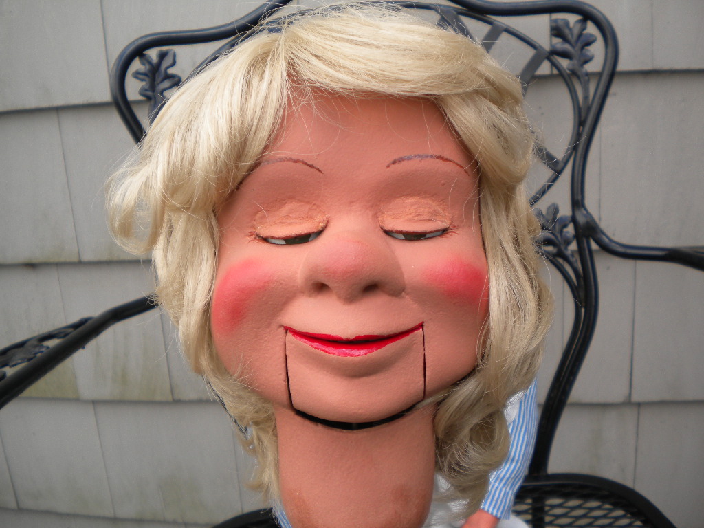 Al Little Girl, a ventriloquist figure attributed to Alan Semok
