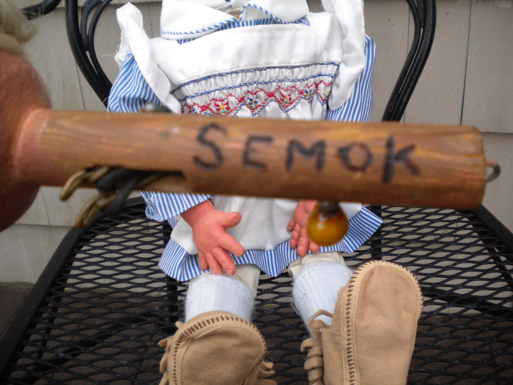 Al Little Girl, a ventriloquist figure attributed to Alan Semok
