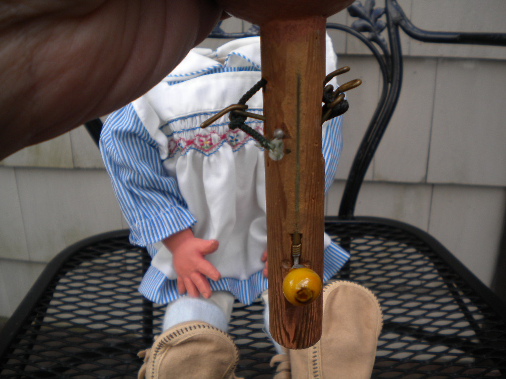 Al Little Girl, a ventriloquist figure attributed to Alan Semok