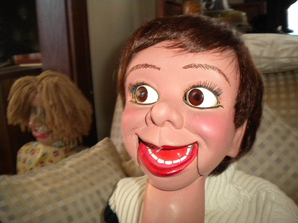 Al Getler's Floyd by Al, a ventriloquist figure attributed to Alan Semok