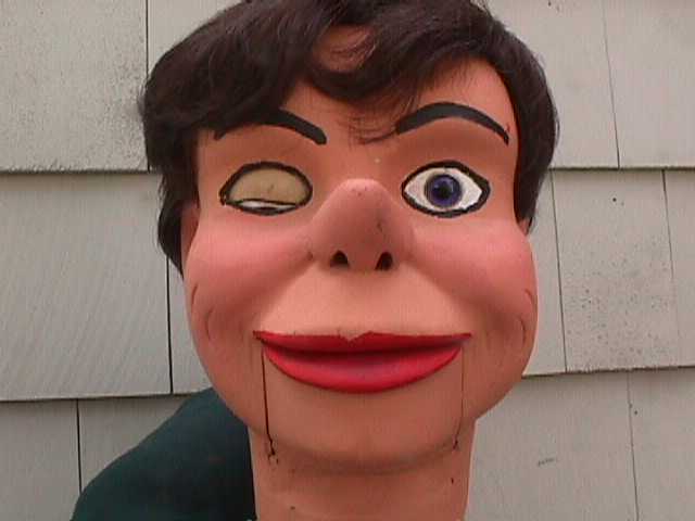 Walking, a ventriloquist figure attributed to Ken Spencer
