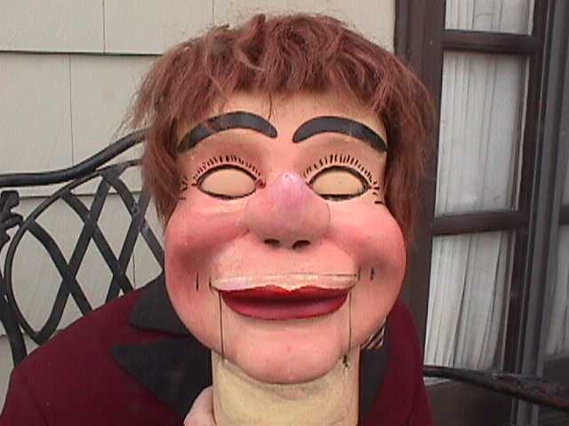 An Amazing, a ventriloquist figure attributed to Ken Spencer