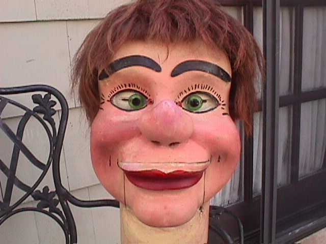 An Amazing, a ventriloquist figure attributed to Ken Spencer