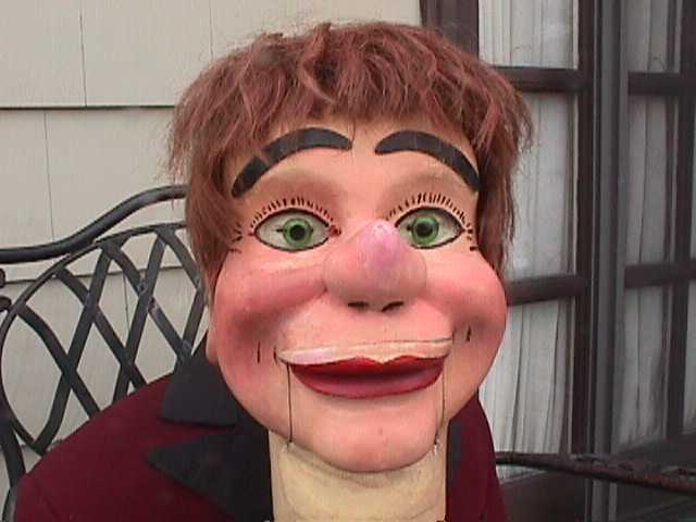 An Amazing, a ventriloquist figure attributed to Ken Spencer