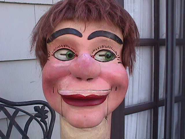 An Amazing, a ventriloquist figure attributed to Ken Spencer