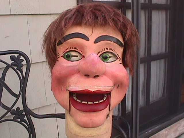 An Amazing, a ventriloquist figure attributed to Ken Spencer