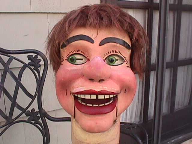 An Amazing, a ventriloquist figure attributed to Ken Spencer