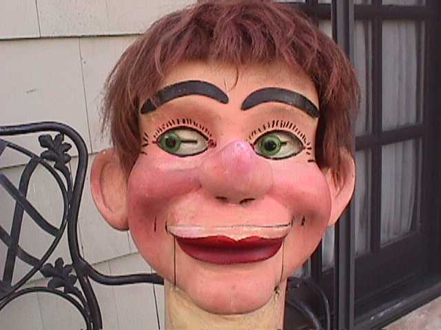 An Amazing, a ventriloquist figure attributed to Ken Spencer