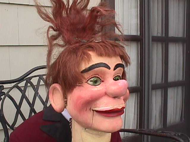 An Amazing, a ventriloquist figure attributed to Ken Spencer