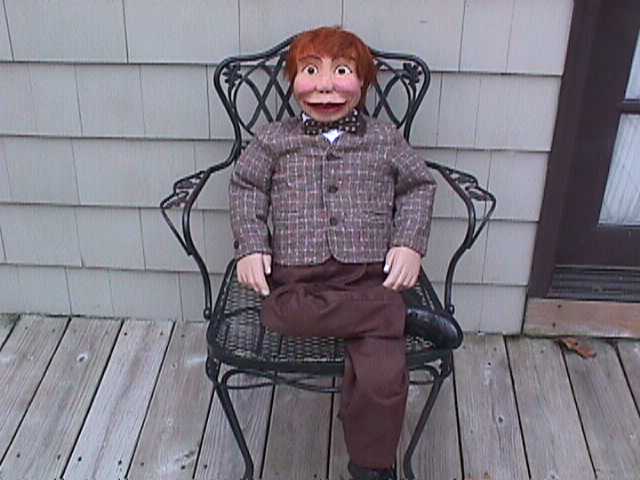 Country Bumpkin, a ventriloquist figure attributed to Ken Spencer