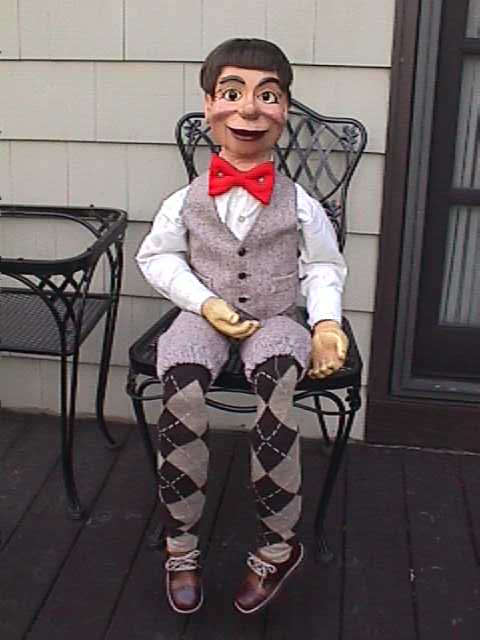 Bill Bernstein's, a ventriloquist figure attributed to Ken Spencer