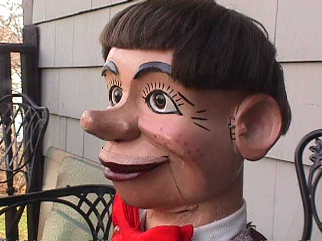 Bill Bernstein's, a ventriloquist figure attributed to Ken Spencer