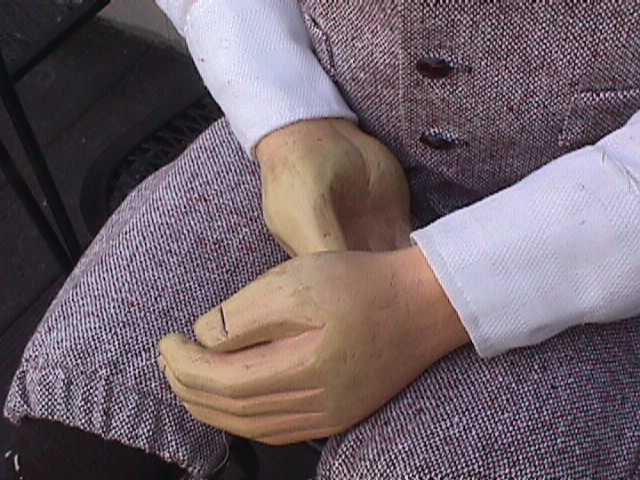 Bill Bernstein's, a ventriloquist figure attributed to Ken Spencer