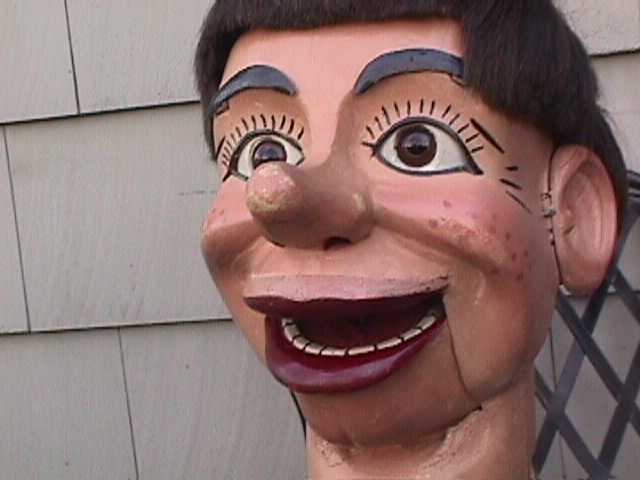 Bill Bernstein's, a ventriloquist figure attributed to Ken Spencer