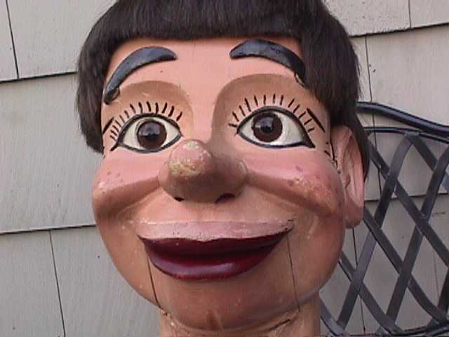 Bill Bernstein's, a ventriloquist figure attributed to Ken Spencer