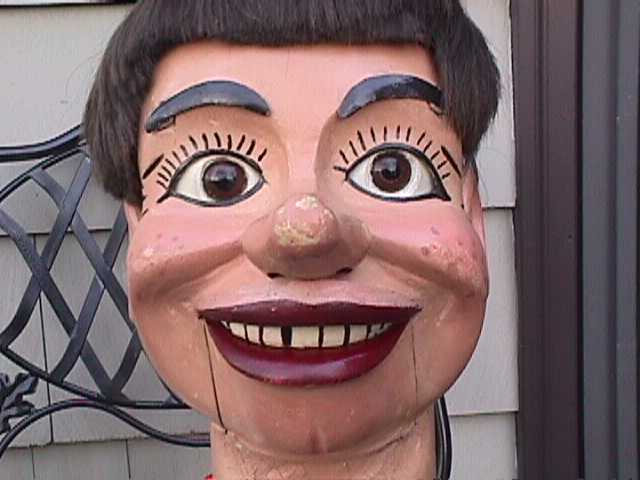 Bill Bernstein's, a ventriloquist figure attributed to Ken Spencer