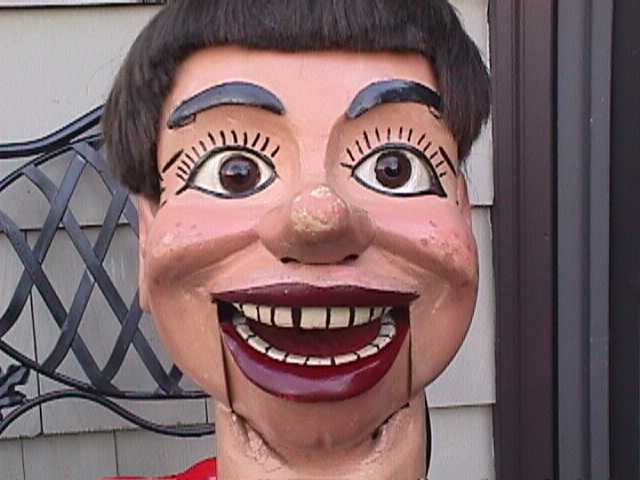 Bill Bernstein's, a ventriloquist figure attributed to Ken Spencer