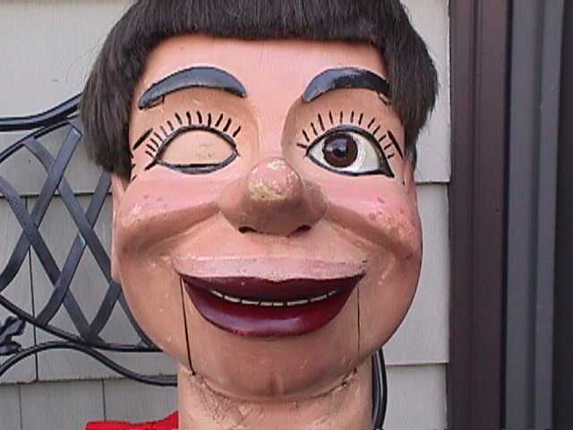 Bill Bernstein's, a ventriloquist figure attributed to Ken Spencer