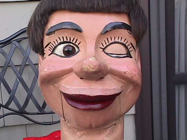 Bill Bernstein's, a ventriloquist figure attributed to Ken Spencer