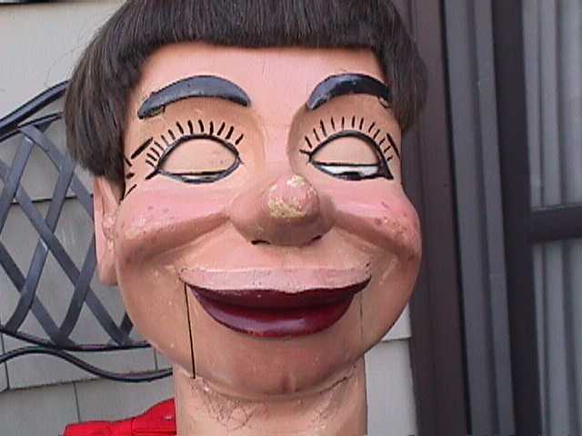 Bill Bernstein's, a ventriloquist figure attributed to Ken Spencer