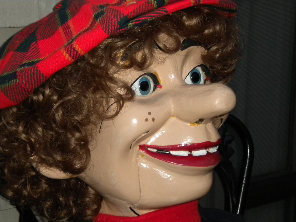 Oley, a ventriloquist figure attributed to Ken Spencer