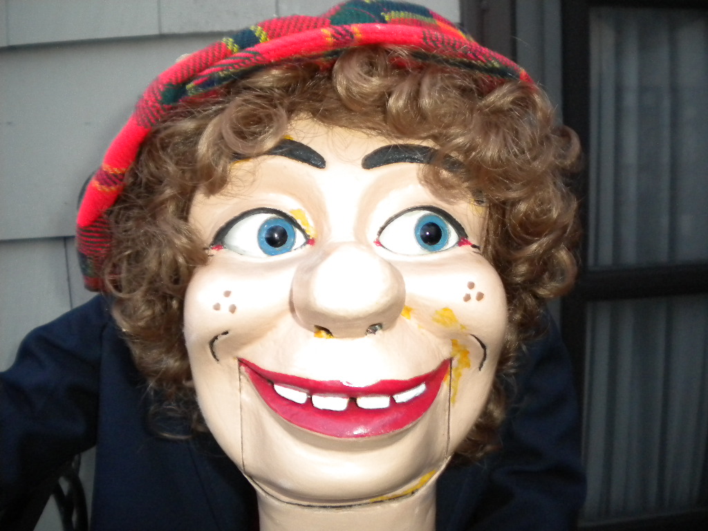 Oley, a ventriloquist figure attributed to Ken Spencer