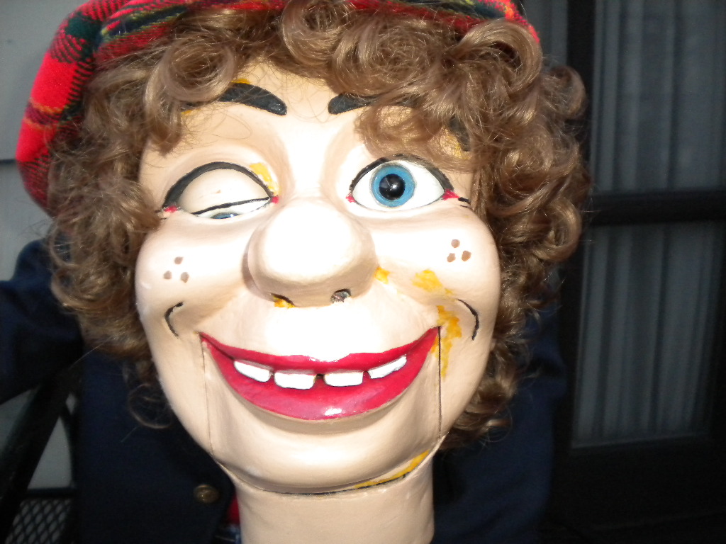 Oley, a ventriloquist figure attributed to Ken Spencer