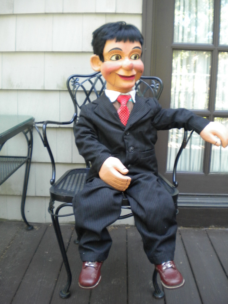 Todd, a ventriloquist figure attributed to Ken Spencer