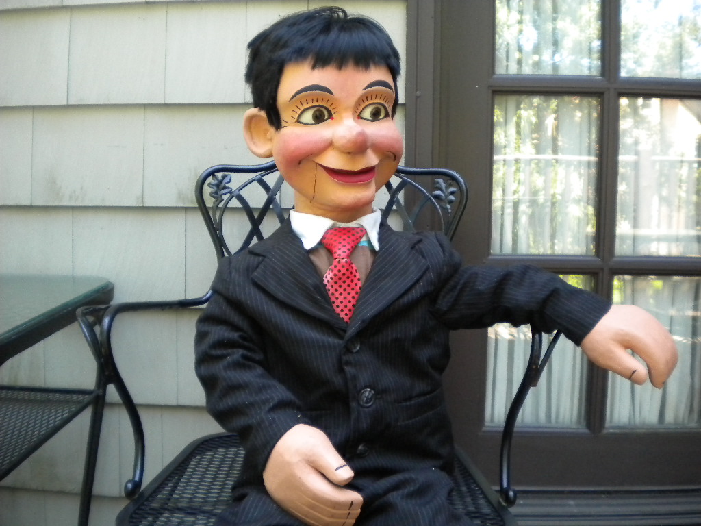 Todd, a ventriloquist figure attributed to Ken Spencer