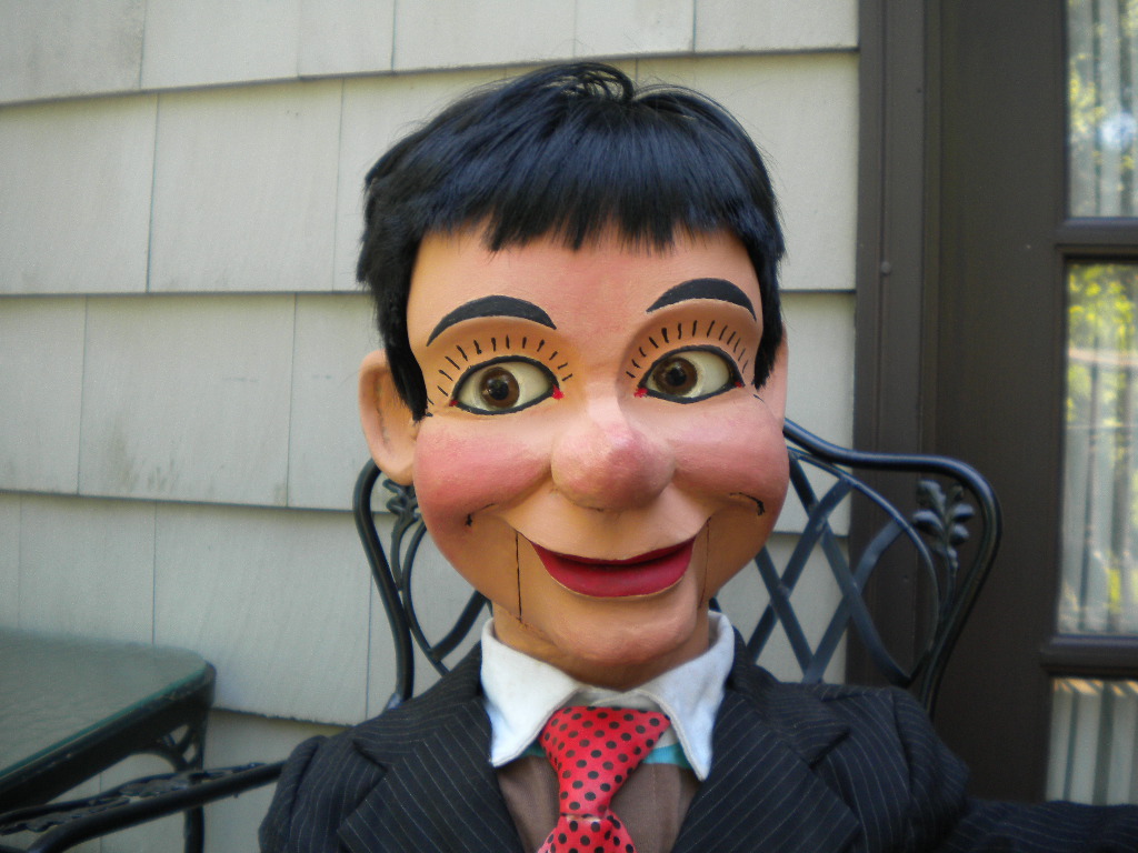 Todd, a ventriloquist figure attributed to Ken Spencer