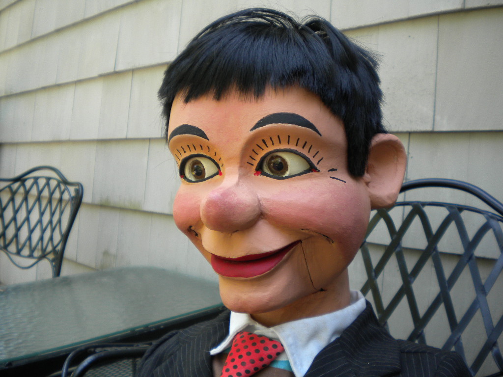 Todd, a ventriloquist figure attributed to Ken Spencer