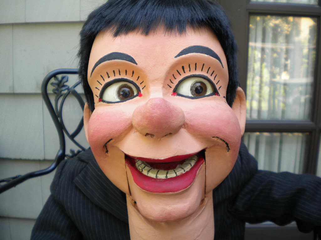 Todd, a ventriloquist figure attributed to Ken Spencer
