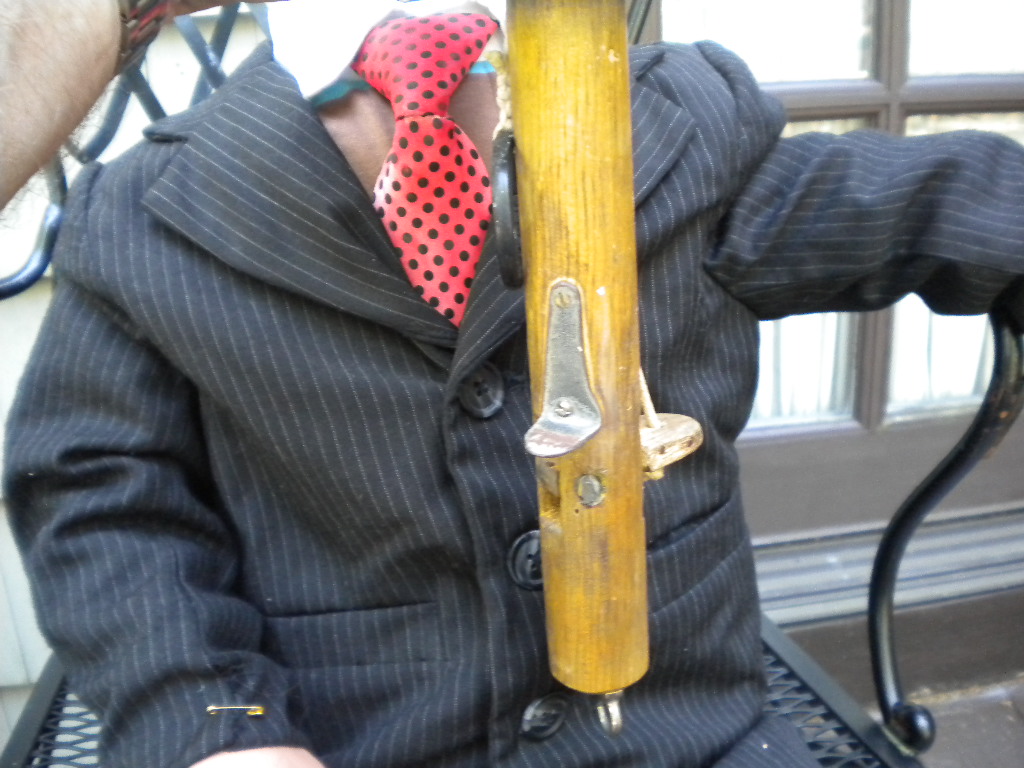 Todd, a ventriloquist figure attributed to Ken Spencer
