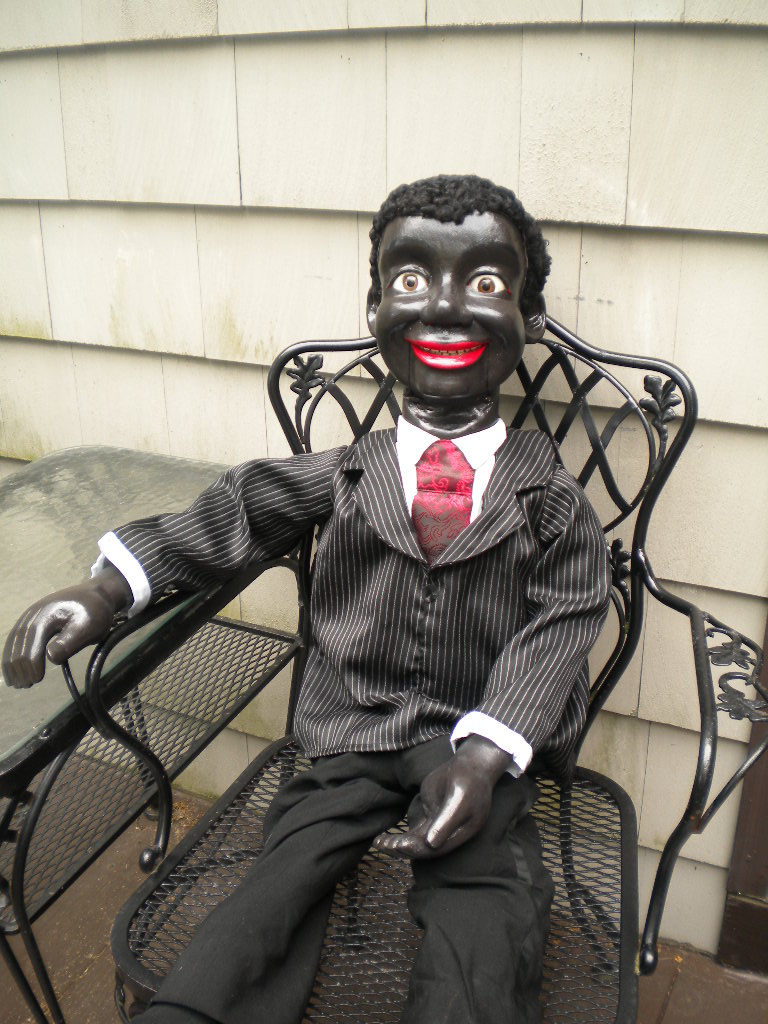 Jolly Negro, a ventriloquist figure attributed to Ken Spencer