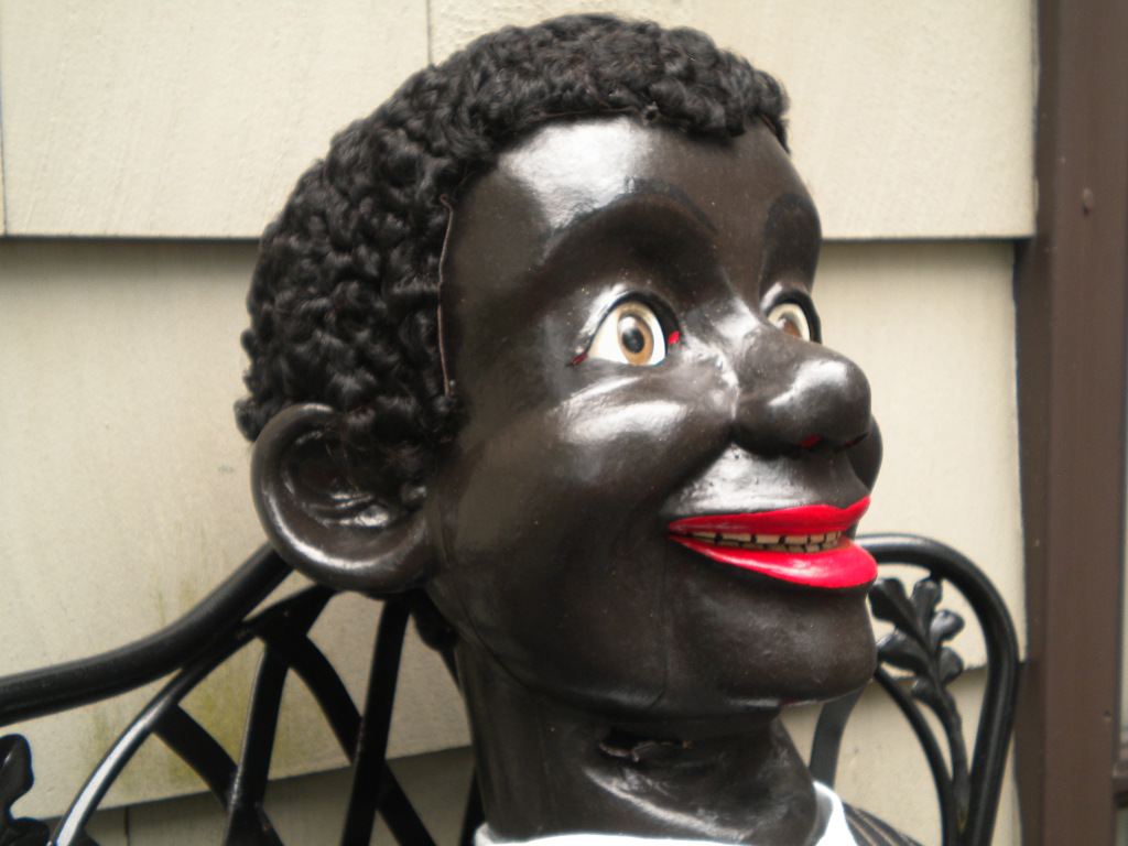 Jolly Negro, a ventriloquist figure attributed to Ken Spencer
