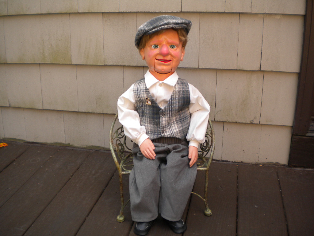 WC Fields, a ventriloquist figure attributed to Tony Davis