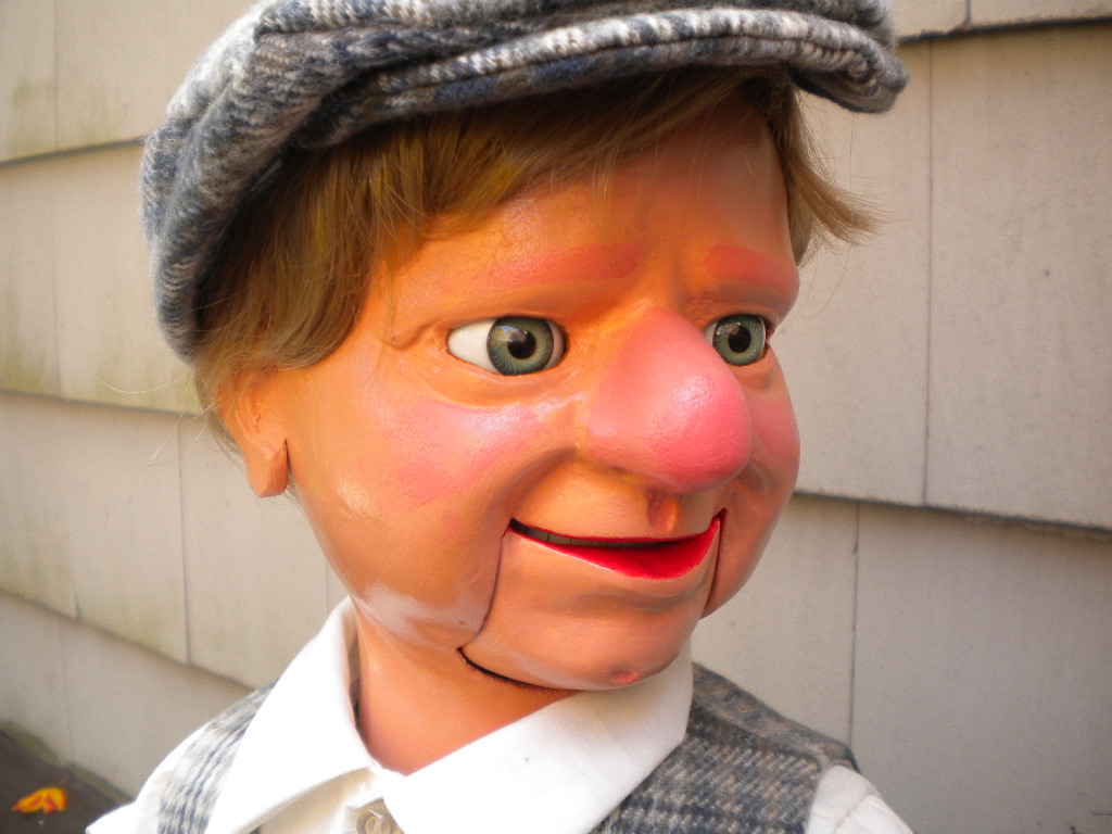 WC Fields, a ventriloquist figure attributed to Tony Davis