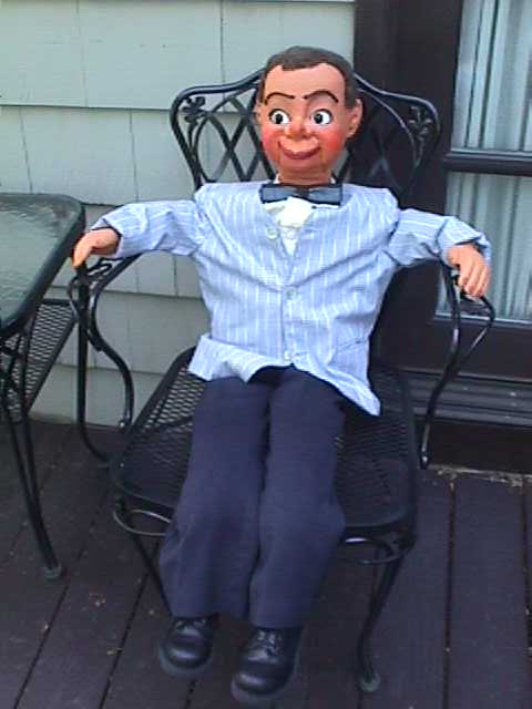 Special J C, a ventriloquist figure attributed to J.C. Turner