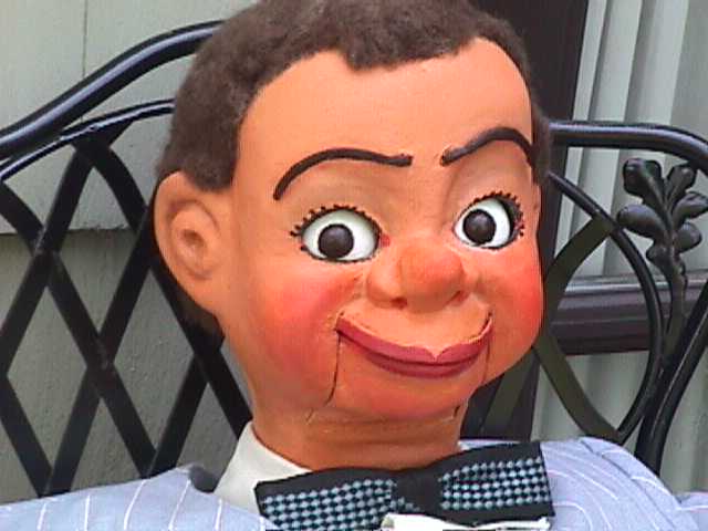Special J C, a ventriloquist figure attributed to J.C. Turner