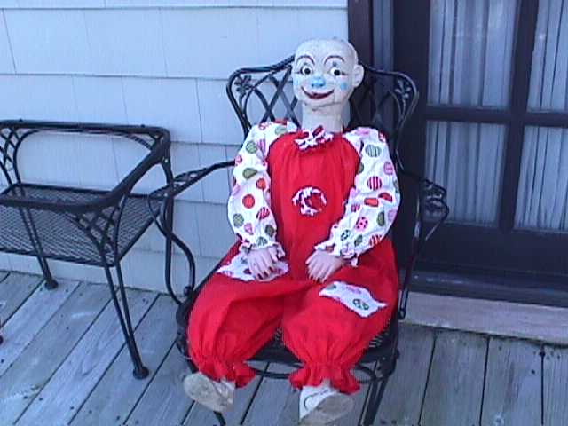 Clown and/or Folk Art, a ventriloquist figure attributed to J.C. Turner